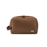 Neoprene Dopp Kit - Chocolate/Pearl Blue