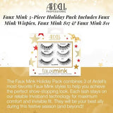 Faux Mink Lashes (variety 3 pack)