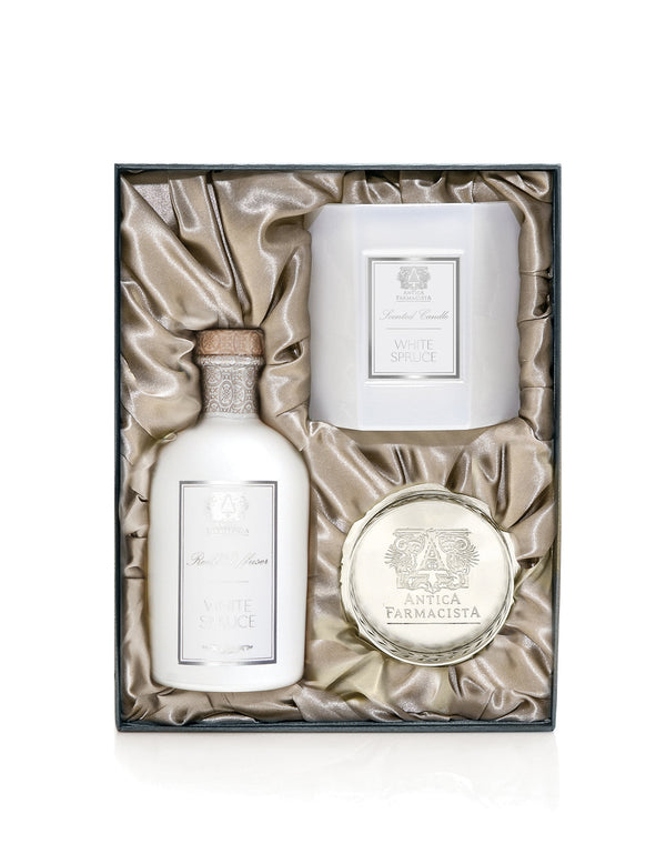 Nickel Home Ambiance Gift Set White Spruce