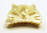 Large Etched Cat Jaw