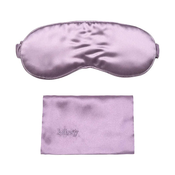 Lavender Diamond Quilted Sleep Mask