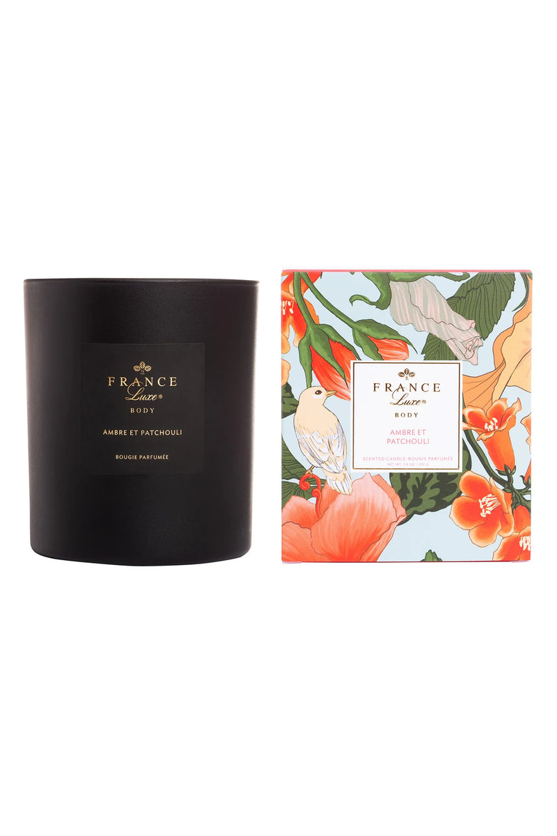 Ambre et Patchouli Scented Candle