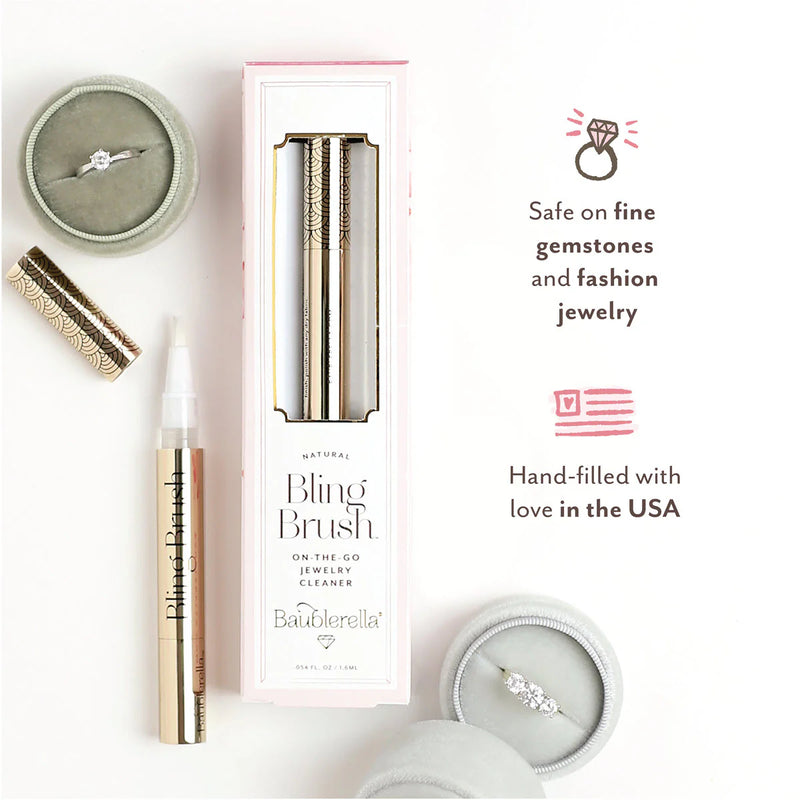 Bling Brush® Natural On the Go Jewelry Cleaner