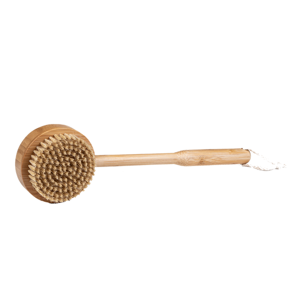 Bamboo Long Handle Bath Brush