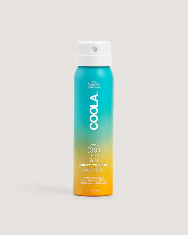 Clear Sunscreen Spray SPF 30 - Piña Colada