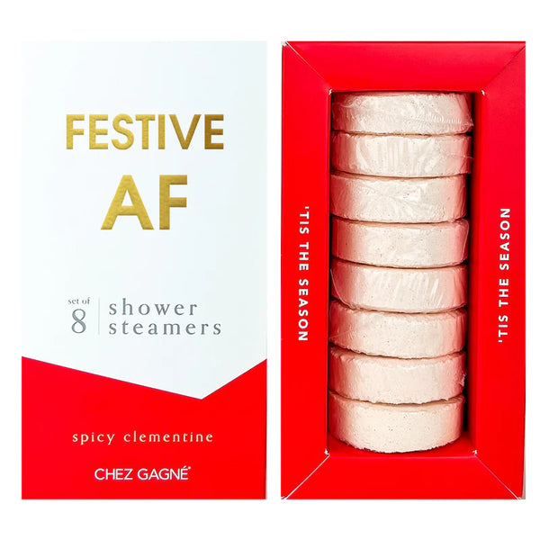 Chez Gagné - Festive AF - Shower Steamers - Spicy Clementine