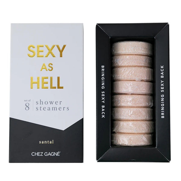 Chez Gagné - Sexy As Hell - Shower Steamers - Santal