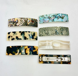 Medium Rectangle French Barrette