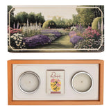 English Flower Garden Candles Set