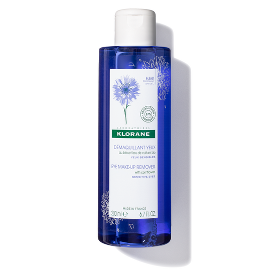 EYE MAKE-UP REMOVER WITH ORGANICALLY FARMED CORNFLOWER