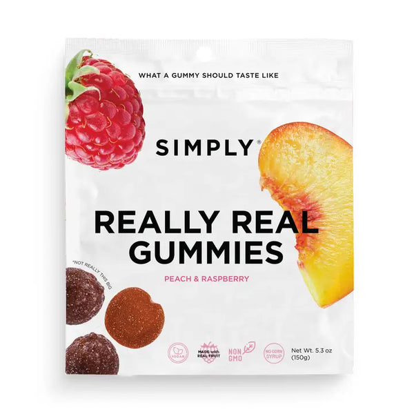 Really Real Gummies - Peach Raspberry (5.3 oz Bags)