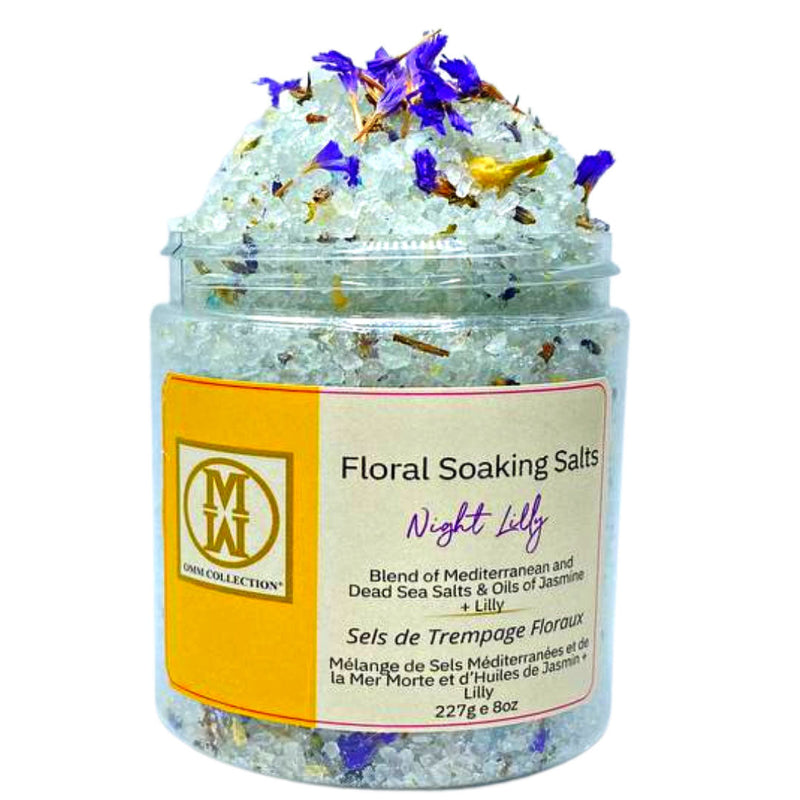 Floral Soaking Salts - Night Lily