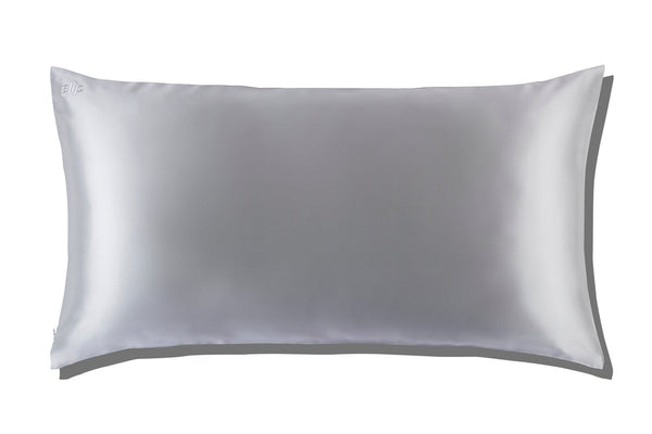 Slip Silk Pillowcase Silver (King)