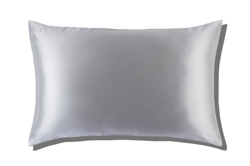 Slip Silk Pillowcase Silver (Queen)