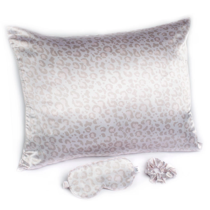 Goodnight Gorgeous Satin Sleep Set - Leopard