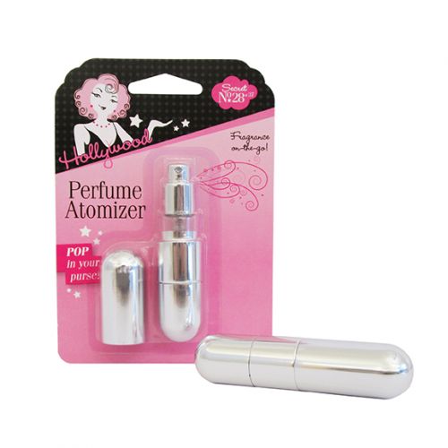 Perfume Atomizer - Silver Case