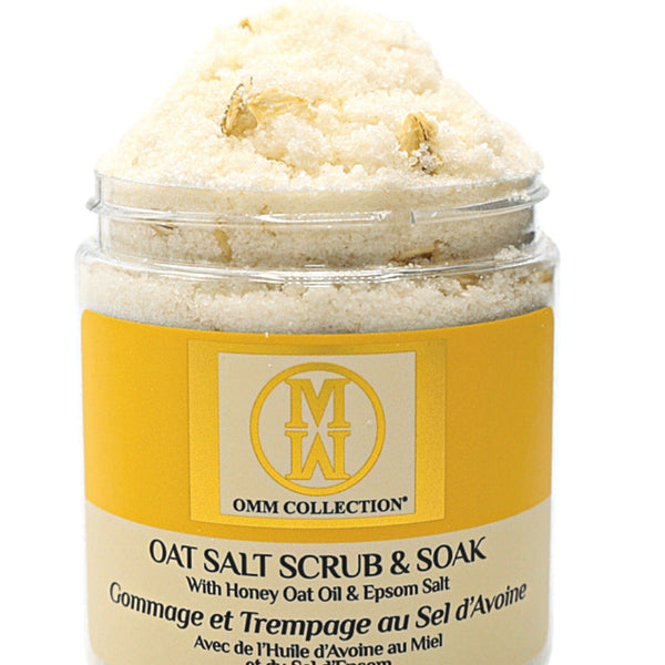 Oat Salt Scrub & Soak