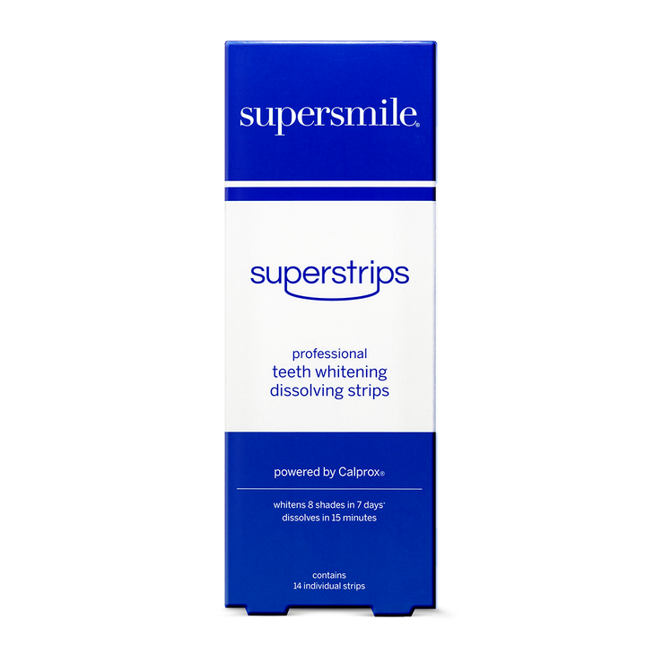 superstrips - professional teeth whitening dissolving strips