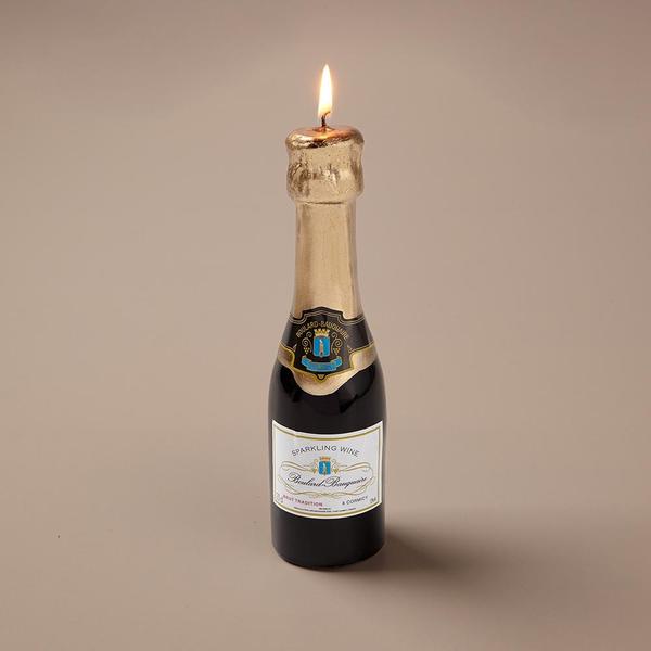 Champagne Bottle Candle Boulard Bauquaire